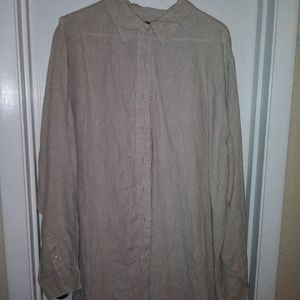 Lenon wrinkle long shirt